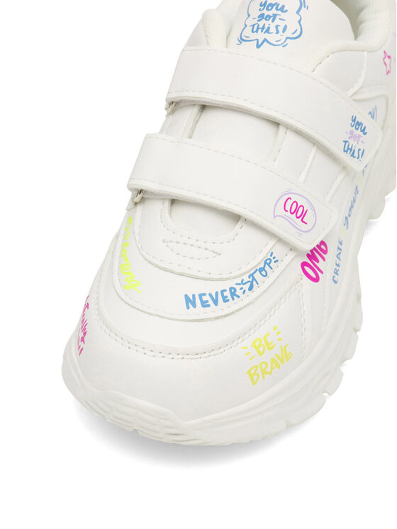 Nelli Blu Nelli Blu Sneakersy AVO-19627-002 Bílá