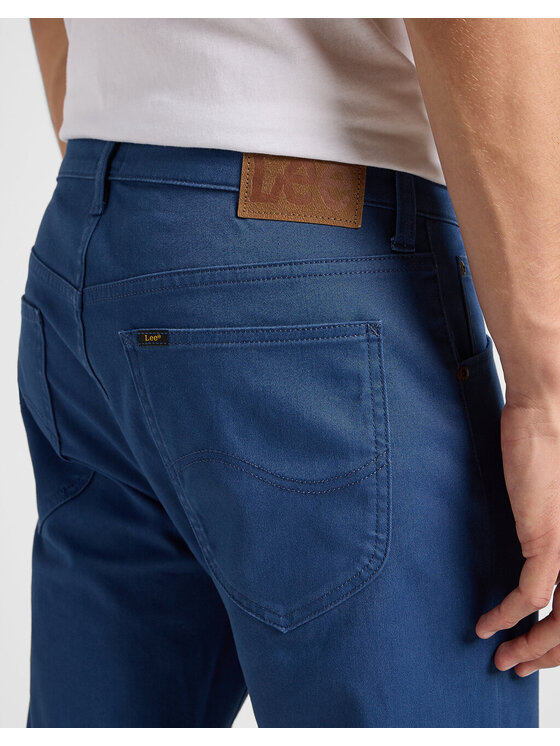 Lee Lee Jeansy DAREN ZIP FLY Niebieski Regular Fit