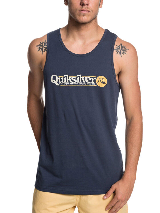 Quiksilver Quiksilver Tank top marškinėliai EQYZT05289 Tamsiai mėlyna Regular Fit
