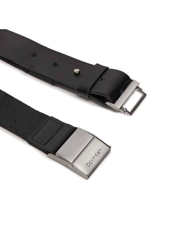 Calvin Klein Calvin Klein Cintura da uomo Iconic Plaque K50K510954 Nero