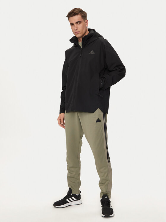 adidas adidas Geacă de ploaie Terrex Traveer RAIN.RDY HG6016 Negru Relaxed Fit
