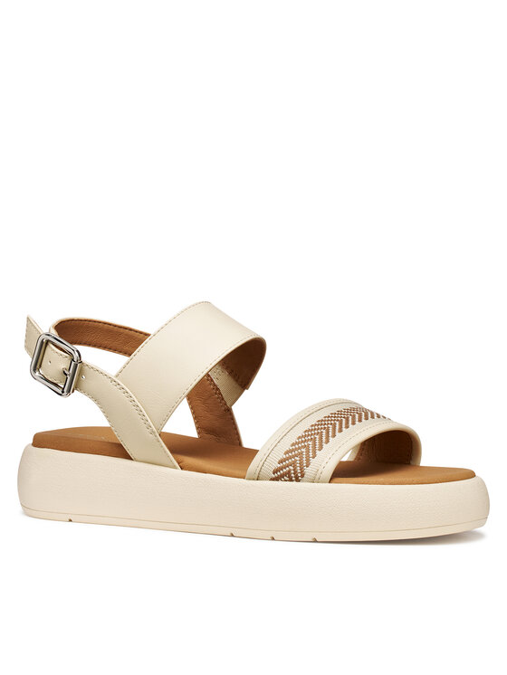 Geox Geox Sandale D Camalei D650ND 05411 C1122 Écru