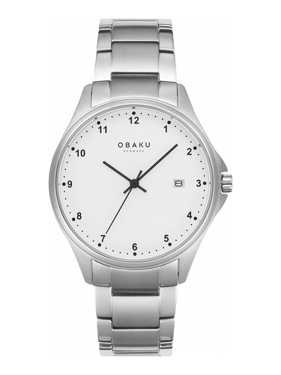 Obaku Obaku Zegarek V272GDTWST Srebrny