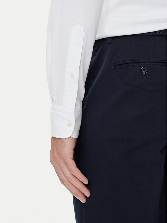 Tommy Hilfiger Tommy Hilfiger Koszula Performance MW0MW39418 Biały Slim Fit