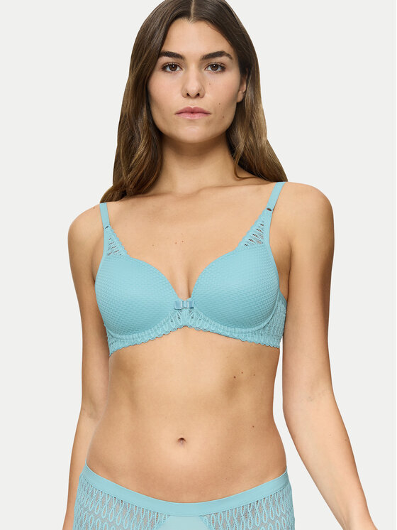 Triumph Triumph Бюстгальтер з підкладкою Aura Spotlight 10216459 Голубий