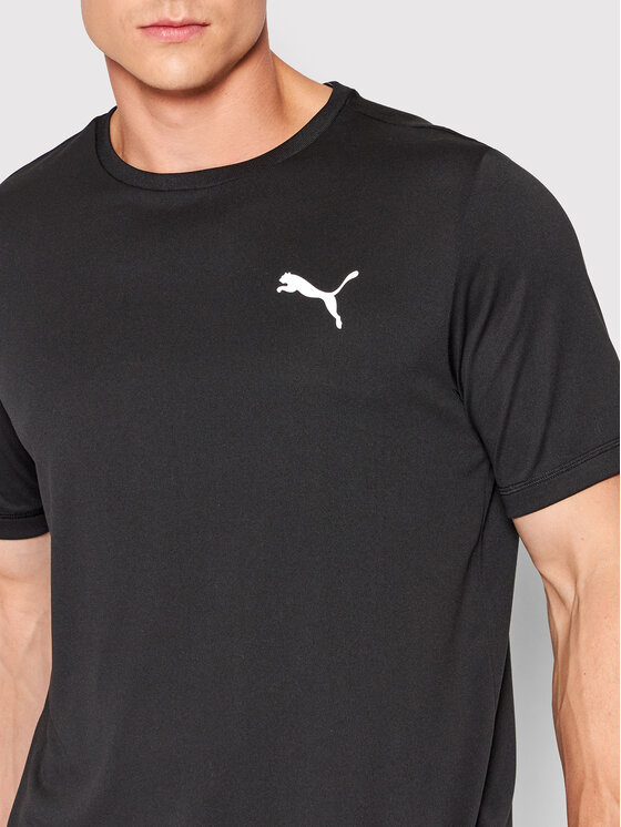 Puma Puma Koszulka techniczna Active Small Logo 586725 Czarny Regular Fit