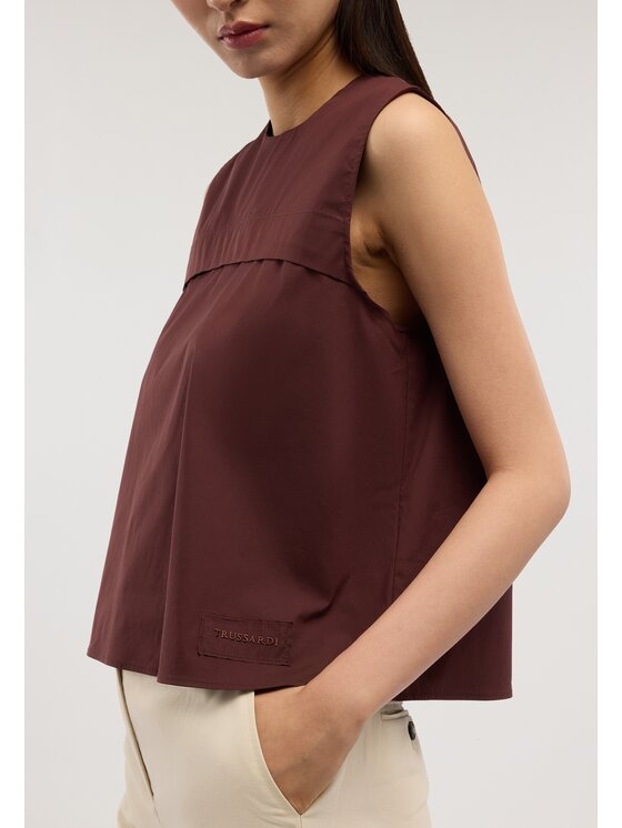 Trussardi Trussardi Camicia D460A000403N046 Bordeaux Regular Fit