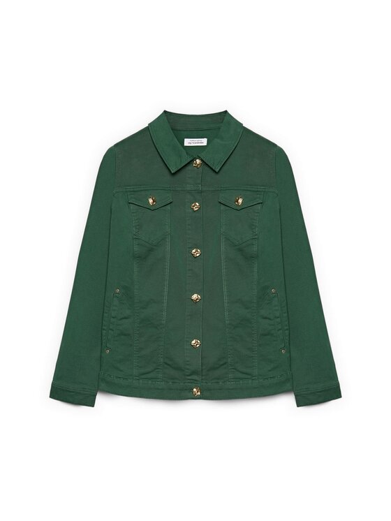 Fiorella Rubino Fiorella Rubino Giacca di jeans R700T001265N035 Verde Boxy Fit