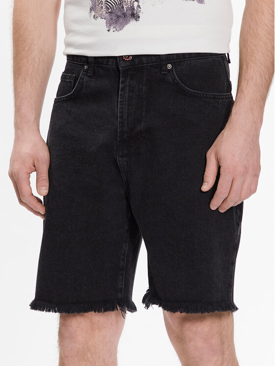 Vision Of Super Jeans kratke hlače VS00631 Črna Regular Fit