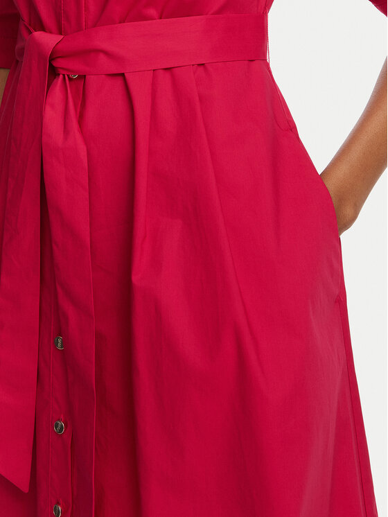 Liu Jo Liu Jo Srajčna obleka WA6349 T4853 Rdeča A-Line Fit