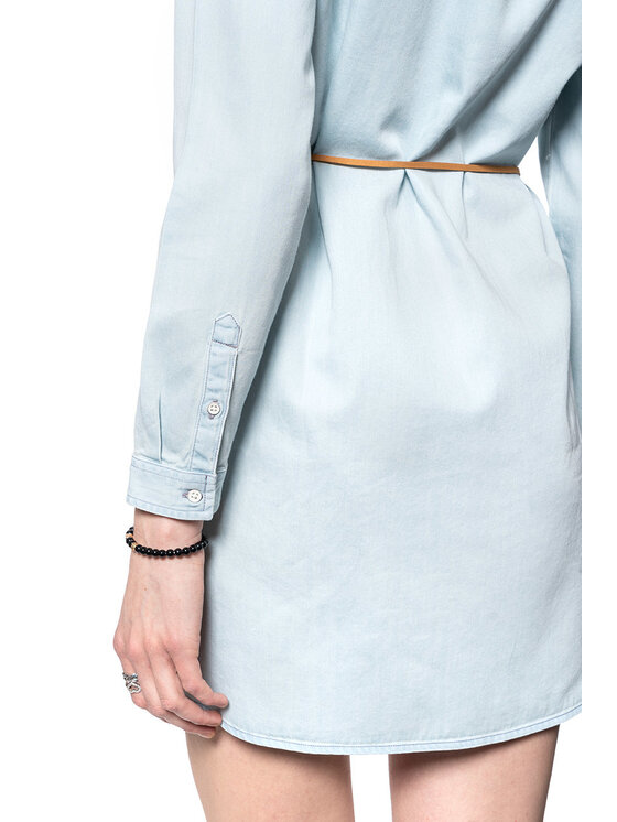Wrangler Wrangler Vestito da giorno SHIRT DRESS Blu Regular Fit