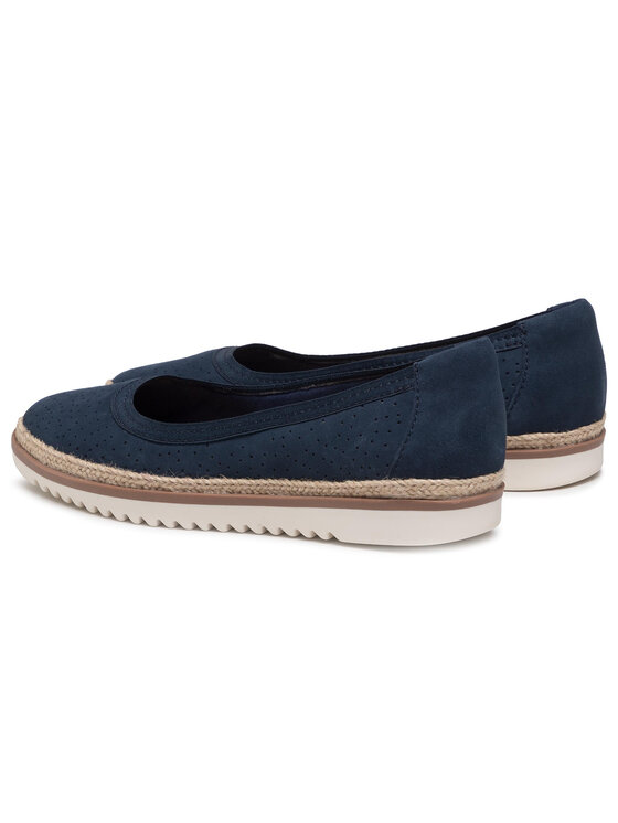 Clarks Clarks Espadrilky Serena Kellyn 261593684 Tmavomodrá