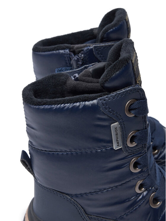 Geox Geox Kozaki J Adelhide Girl B Ab J16EWA 0LVBC C4002 M Granatowy