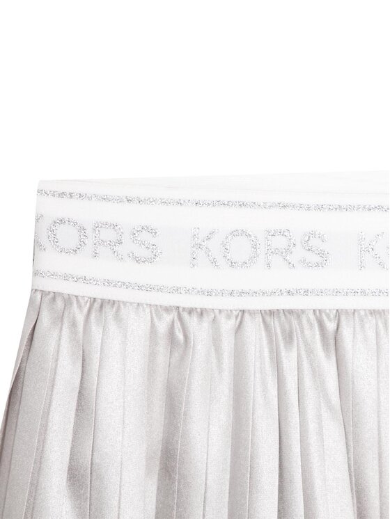 MICHAEL KORS KIDS MICHAEL KORS KIDS Спідниця в складку R13120 S Сірий Regular Fit