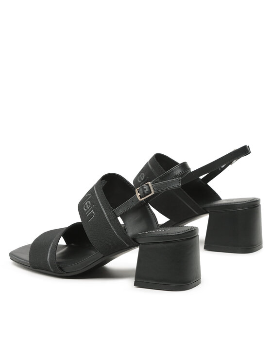 Calvin Klein Calvin Klein Σανδάλια Squared Blk Hl Sandal 45 He HW0HW01635 Μαύρο