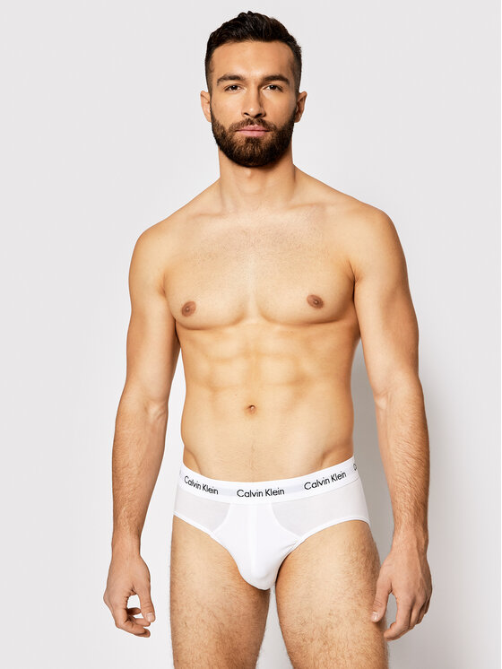 Calvin Klein Underwear Calvin Klein Underwear 3er-Set Slips 0000U2661G Weiß