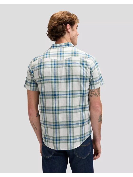 Lee Lee Koszula SS WESTERN SHIRT Kolorowy Regular Fit