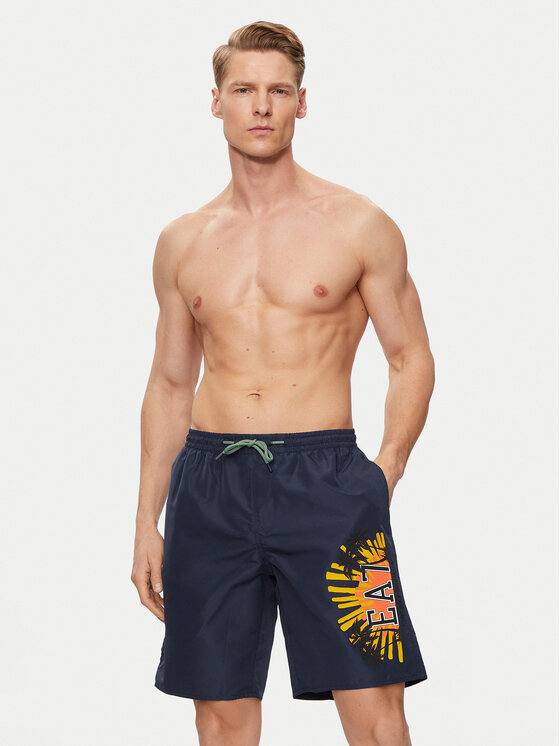 EA7 Emporio Armani EA7 Emporio Armani Úszónadrág 902047 4R751 06935 Sötétkék Regular Fit