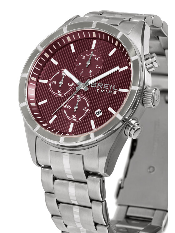 Breil Breil Zegarek CAPTAIN Bordowy