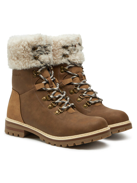 Kimberfeel Kimberfeel Schnürstiefeletten Pixie Braun