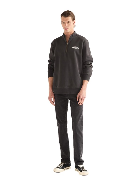 Wrangler Wrangler Bluza 112387744 Czarny Regular Fit
