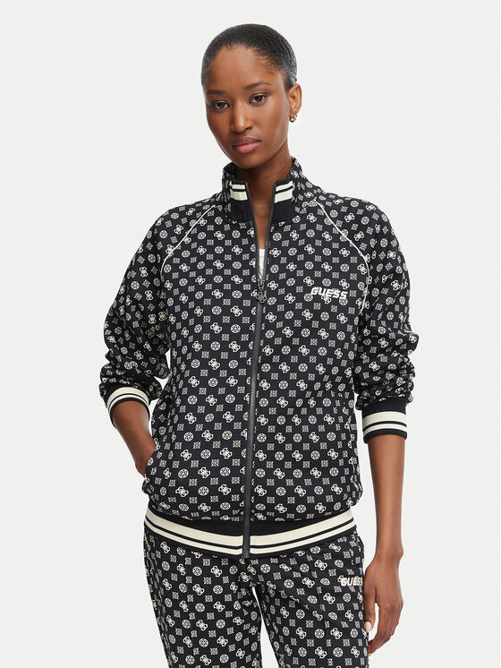 Guess Guess Світшот V5YQ03 KB212 Чорний Regular Fit