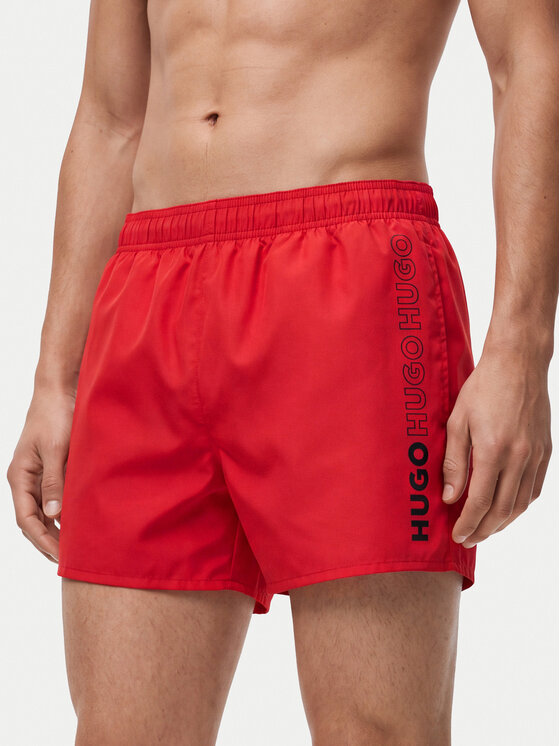 HUGO HUGO Badeshorts Tiki 50561111 Rot Regular Fit