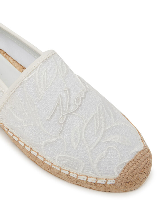 KARL LAGERFELD KARL LAGERFELD Espadrile Kamini KL80121A Alb