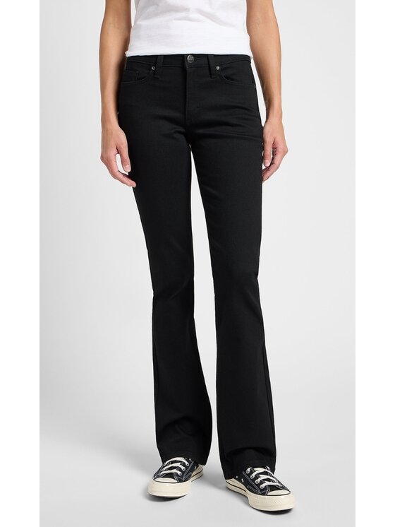 Lee Lee Jeansy Legendary Bootcut Czarny Bootcut Fit