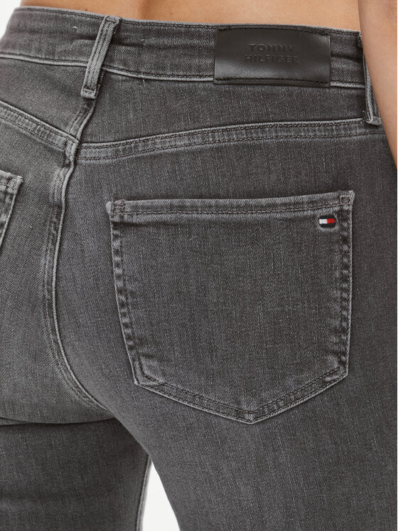 Tommy Hilfiger Tommy Hilfiger Jeans hlače Harlem WW0WW39608 Siva Skinny Fit