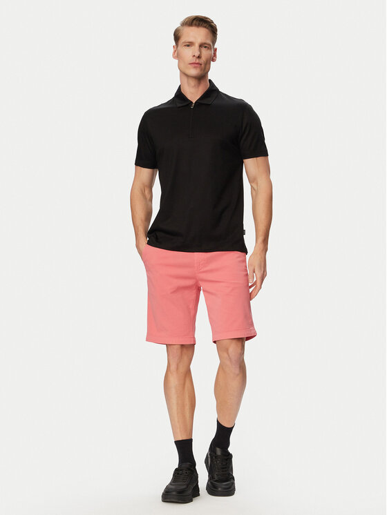 BOSS BOSS Kratke hlače 50536723 Svijetlo crvena Slim Fit