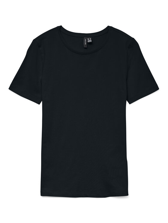 Vero Moda Vero Moda T-shirt Lulu 10323755 Crna Regular Fit