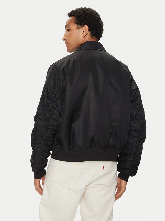 Karl Lagerfeld Jeans Karl Lagerfeld Jeans Bomber 245D1501 Crna Regular Fit