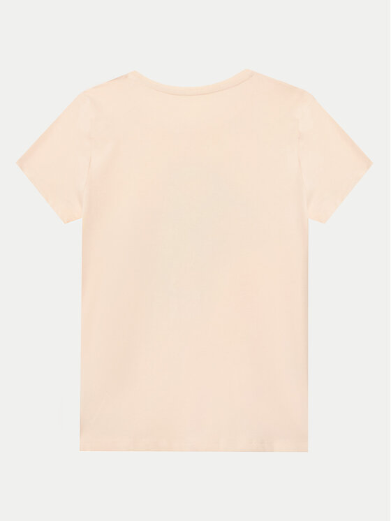Guess Guess T-krekls J5GI02 K6YW4 Rozā Regular Fit
