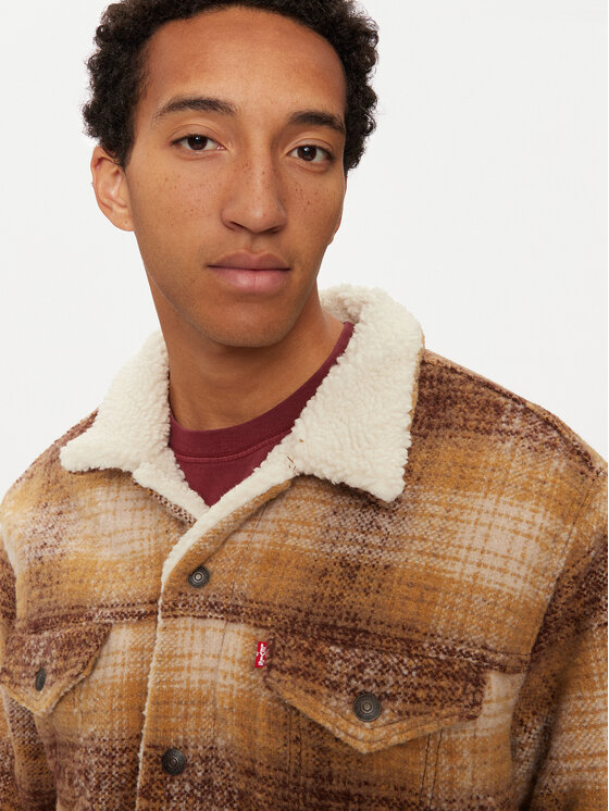 Levi's® Levi's® Übergangsjacke Trucker Type III A6027-0005 Beige Regular Fit