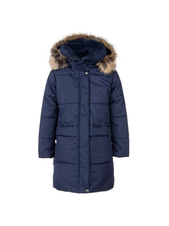 Lenne Lenne Płaszcz 22365B-299 Niebieski Basic Fit