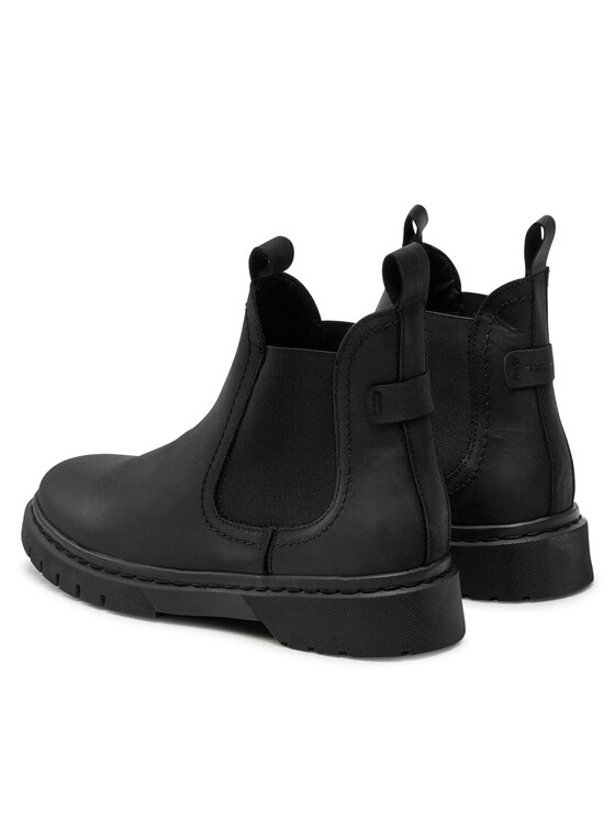 Tamaris Tamaris Kotníková obuv s elastickým prvkem 1-25829-43 Černá
