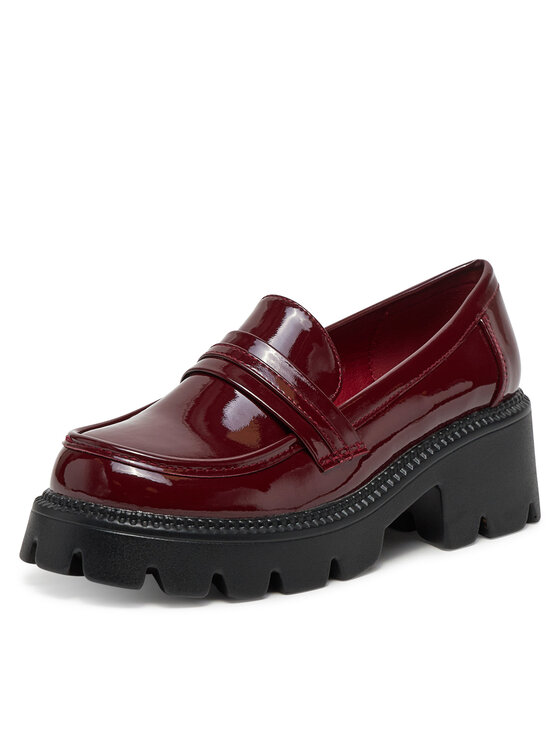 DeeZee DeeZee Loafersy HLD-2016 Bordowy