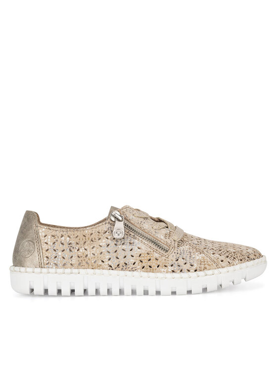 Rieker Rieker Halbschuhe M2306-91 Goldfarben