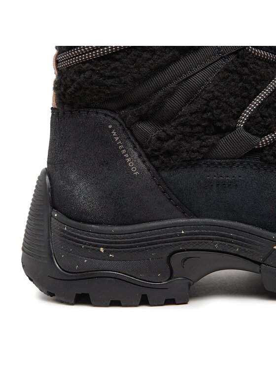 Clarks Clarks Čizme za snijeg Althike Up Wp 261734064 Crna