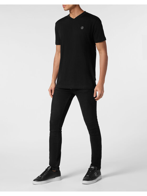 PHILIPP PLEIN PHILIPP PLEIN T-Shirt 14821 Černá Regular Fit