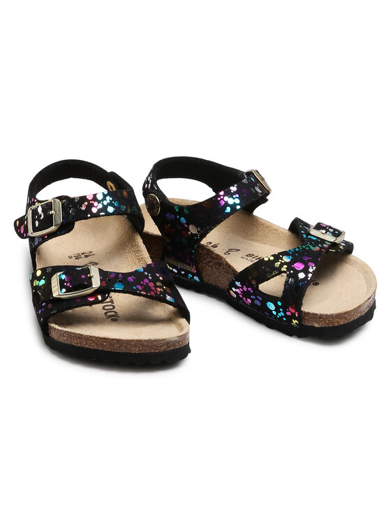 Birkenstock Birkenstock Sandále Rio Kids 1019724 Čierna