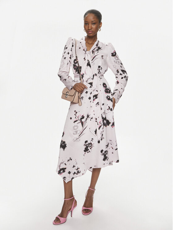 Bruuns Bazaar Bruuns Bazaar Sukienka koszulowa Liria BBW3828 Różowy Relaxed Fit
