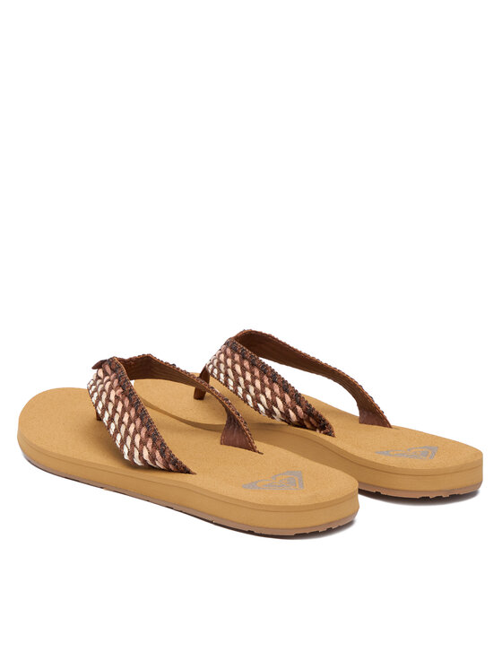Roxy Roxy Žabky ARJL101113 Hnědá
