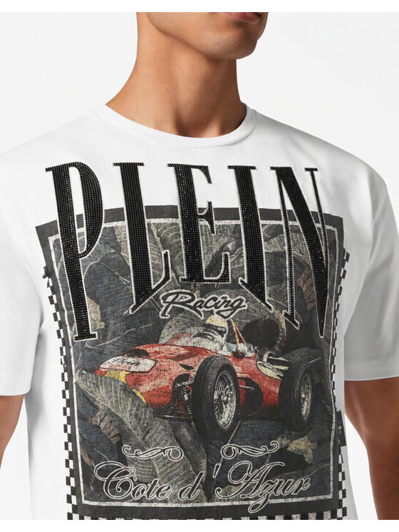 PHILIPP PLEIN PHILIPP PLEIN T-Shirt 31680 Biały Regular Fit