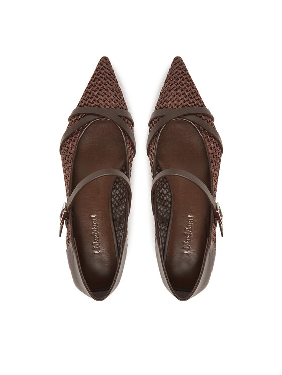 Max Mara Max Mara Półbuty 2514521332600 Brązowy