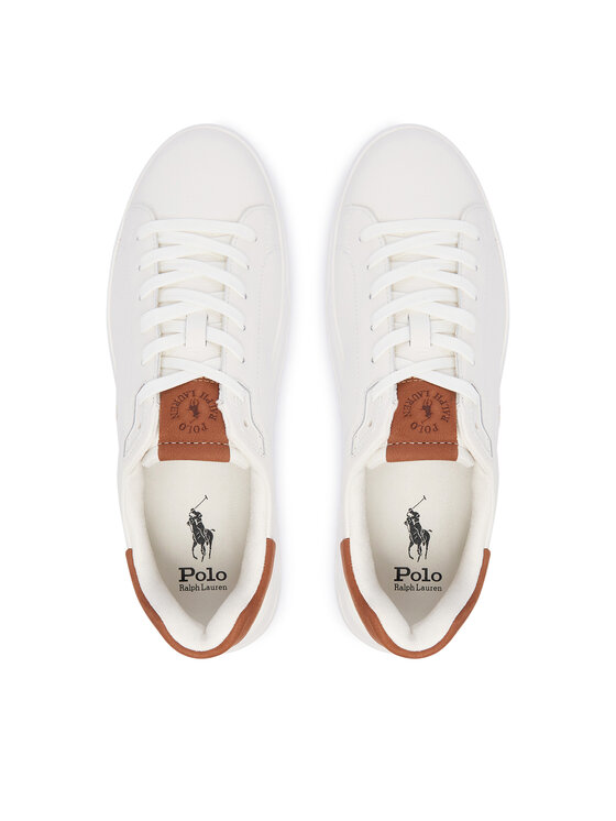 Polo Ralph Lauren Polo Ralph Lauren Sneakersy RLite Court Tumbled 809P07170001 Biela