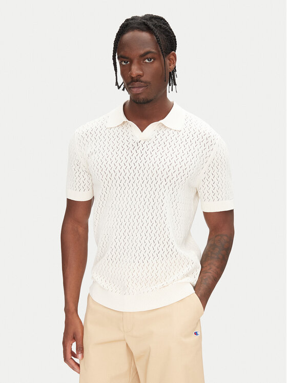 Selected Homme Selected Homme Πουλόβερ 16097572 Εκρού Regular Fit