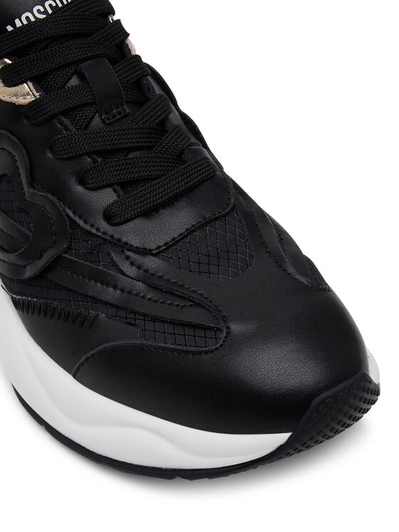 LOVE MOSCHINO LOVE MOSCHINO Sneakersy JA15326G1MIQE00A Černá