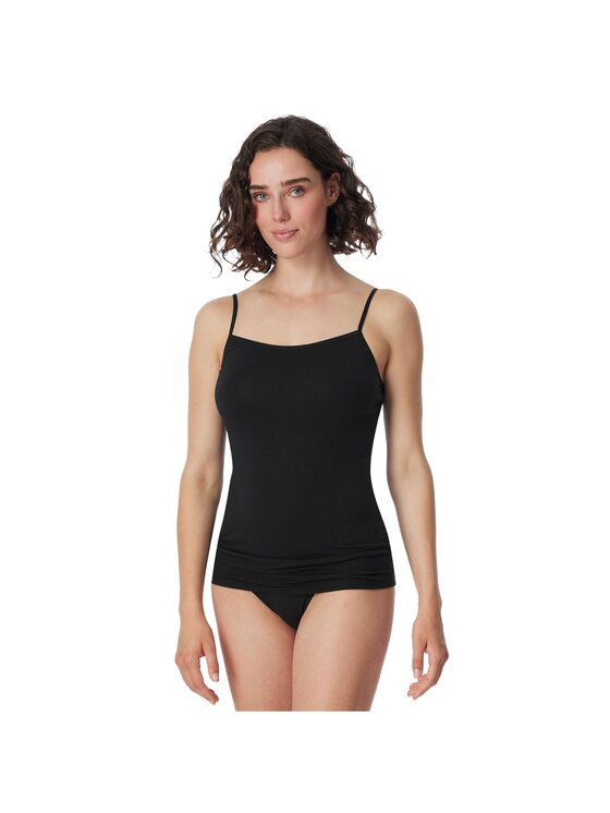 SCHIESSER SCHIESSER Podkoszulek 28932 Czarny Comfort Fit